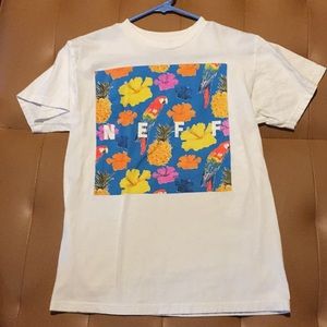 NEFF shirt, hawaiin theme